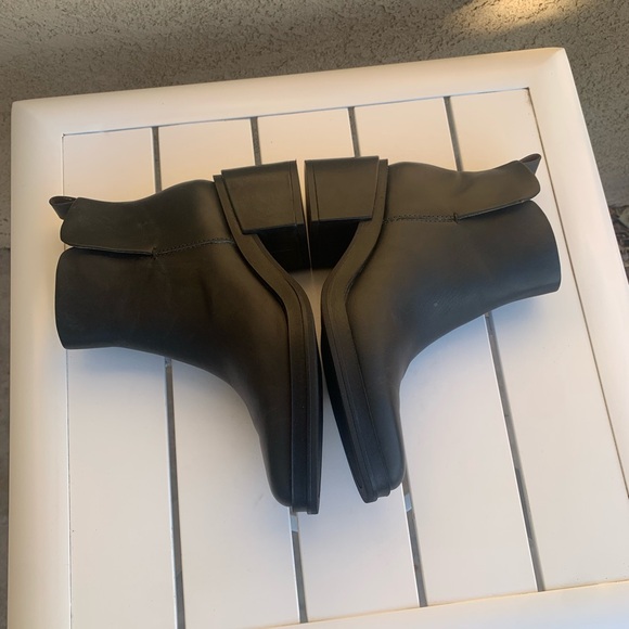 Franco Sarto dark green almost black leather boots size 6.5M - Picture 12 of 16